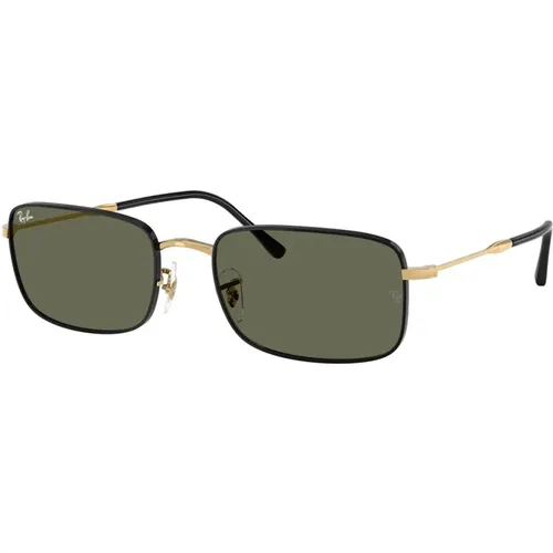 Polarized Metal Sunglasses Green Lenses , unisex, Sizes: 56 MM, 59 MM - Ray-Ban - Modalova