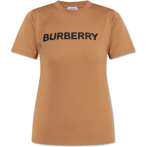 T-shirt with logo , female, Sizes: 2XS, XS - Burberry - Modalova