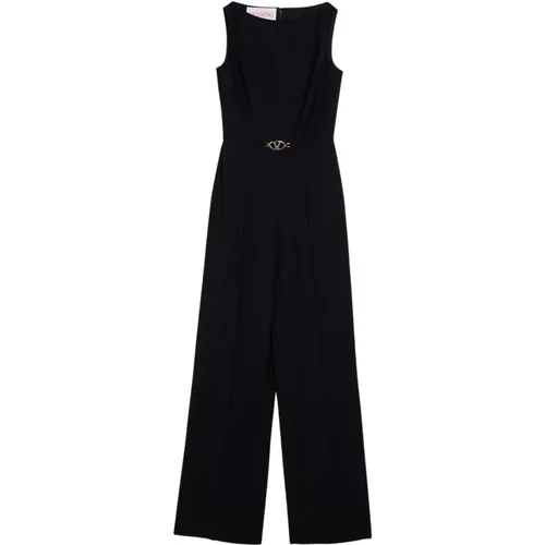 Long Full Jumpsuit , female, Sizes: 2XS, XS - Valentino Garavani - Modalova