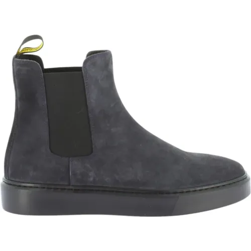 Blaue Beatles Sneaker Stiefel , Herren, Größe: 40 EU - Doucal's - Modalova