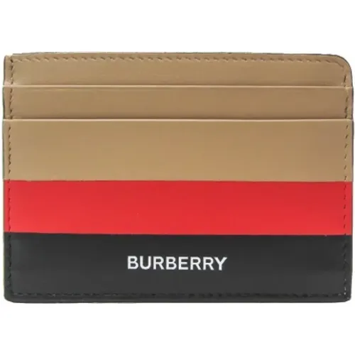 Pre-owned Leather wallets , female, Sizes: ONE SIZE - Burberry Vintage - Modalova