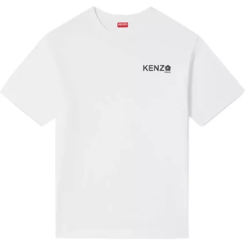 Boke Flower 2.0 T-Shirt Weiß , Herren, Größe: S - Kenzo - Modalova