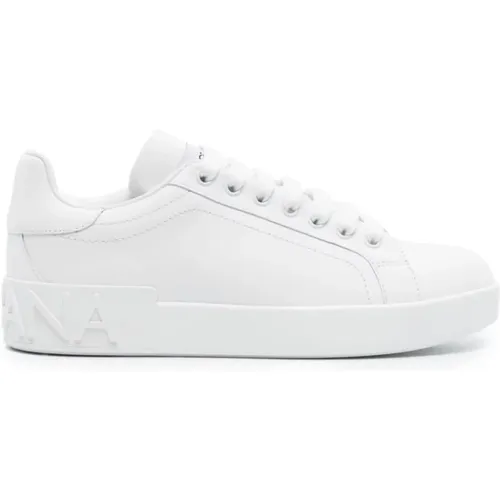 Weiße Sneakers für Frauen , Damen, Größe: 36 EU - Dolce & Gabbana - Modalova