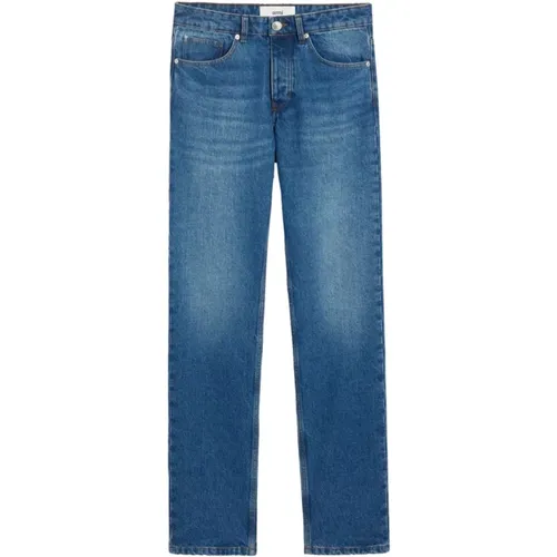 Logo Jeans , male, Sizes: W34, W31, W33, W32 - Ami Paris - Modalova