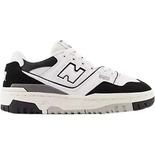 Bianco Nero GS Sneakers , female, Sizes: 5 1/2 UK, 7 UK, 6 UK - New Balance - Modalova