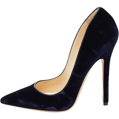 Pre-owned Velvet heels , female, Sizes: 4 UK - Jimmy Choo Pre-owned - Modalova