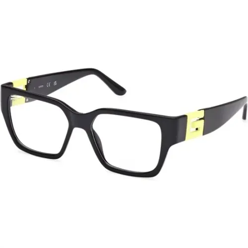 Stylish Yellow Glasses , unisex, Sizes: 54 MM - Guess - Modalova