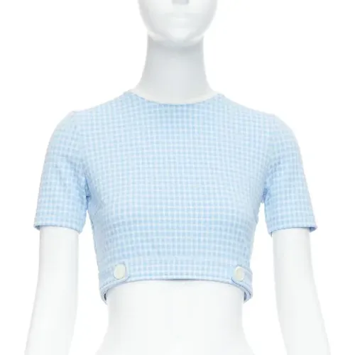 Pre-owned Fabric tops , female, Sizes: S - Miu Miu Pre-owned - Modalova