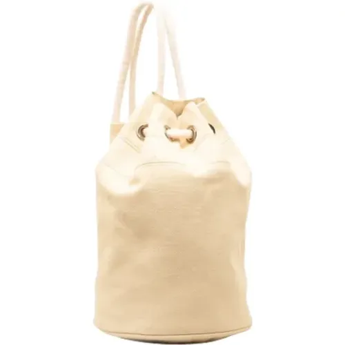 Pre-owned Cotton shoulder-bags , female, Sizes: ONE SIZE - Hermès Vintage - Modalova