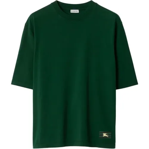 B8636 IVY T-Shirt aus Baumwolle , Herren, Größe: XL - Burberry - Modalova