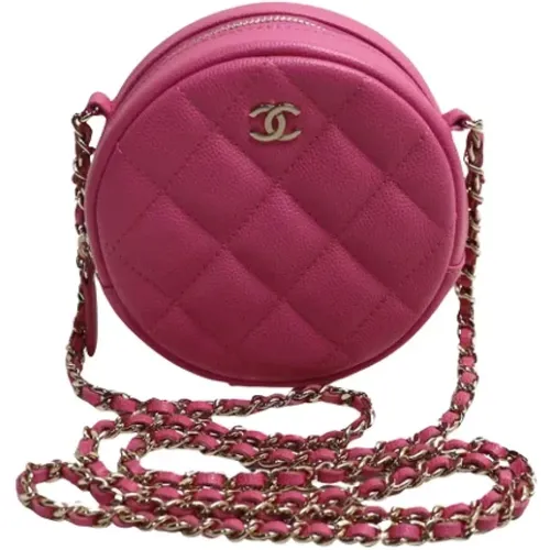 Pre-owned Leather chanel-bags , female, Sizes: ONE SIZE - Chanel Vintage - Modalova