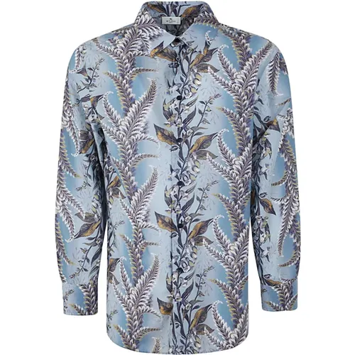 Blue Soho Shirt , male, Sizes: M, L - ETRO - Modalova