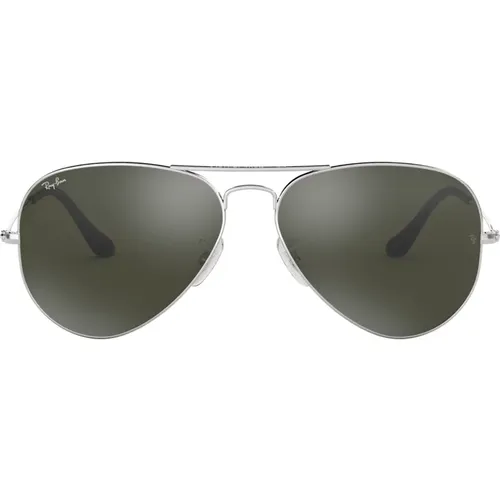 Flight Mirror Sunglasses , female, Sizes: 58 MM - Ray-Ban - Modalova