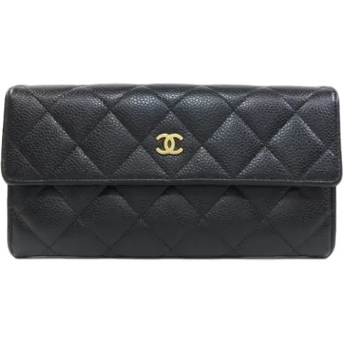 Pre-owned Leather wallets , female, Sizes: ONE SIZE - Chanel Vintage - Modalova