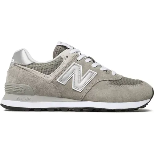 Suede und Mesh Sneakers - Gris Model , Herren, Größe: 44 EU - New Balance - Modalova