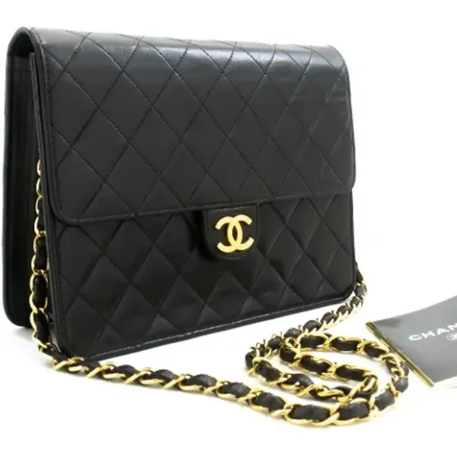 Pre-owned Leather chanel-bags , female, Sizes: ONE SIZE - Chanel Vintage - Modalova