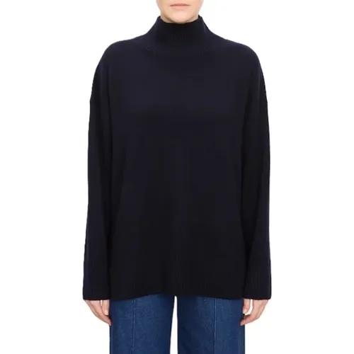 Oversized turtleneck sweater dropped shoulder - Vince - Modalova