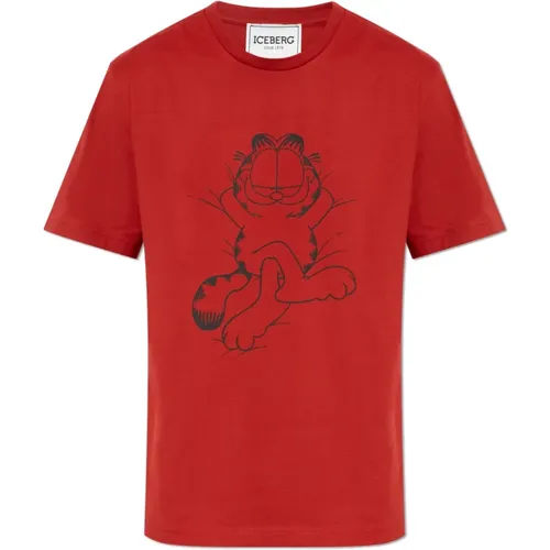 Garfield , Herren, Größe: 2XL - Iceberg - Modalova