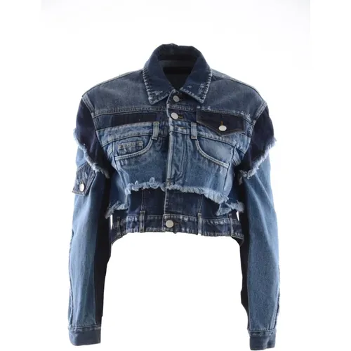 Short Denim Jacket for Women , female, Sizes: S, 2XS, XS, M - Dolce & Gabbana - Modalova