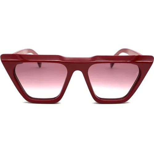 Rote Sonnenbrille für Frauen - Stilvolles Zubehör , Damen, Größe: 53 MM - Jacques Marie Mage - Modalova