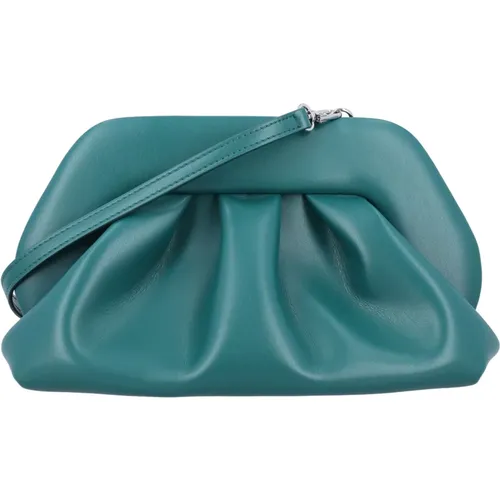 Grüne Vegane Stoff Clutch Handtasche - THEMOIRè - Modalova