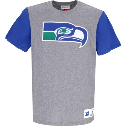 NFL Farbblockiertes T-Shirt - Mitchell & Ness - Modalova