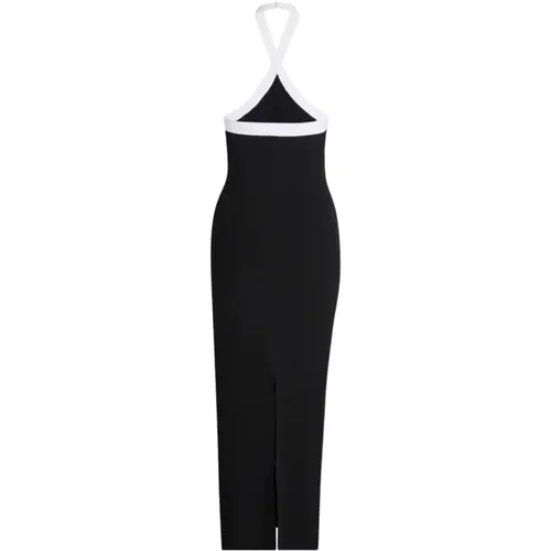 Elegantes Halterneck Midi Kleid - Roland Mouret - Modalova