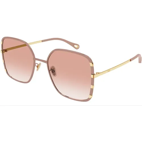 CH0143SLarge Sunglasses , female, Sizes: 59 MM - Chloé - Modalova