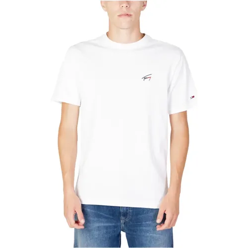 Herren Signature T-Shirt - Tommy Jeans - Modalova