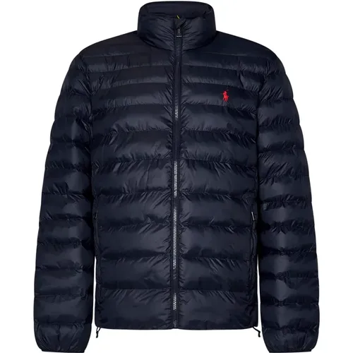 Herrenbekleidung Jacke Blau Aw24 , Herren, Größe: M - Ralph Lauren - Modalova