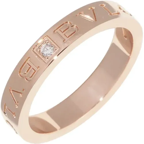 Pre-owned Metal rings , female, Sizes: ONE SIZE - Bvlgari Vintage - Modalova