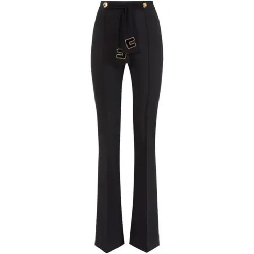 Stylische Hose , Damen, Größe: M - Elisabetta Franchi - Modalova