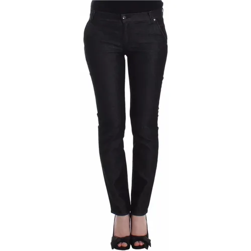 Slim Jeans Denim Pants Skinny Leg Stretch , female, Sizes: W26 - Ermanno Scervino - Modalova