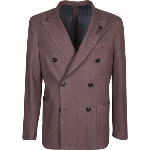 Brauner Blazer Stilvoll Lardini - Lardini - Modalova