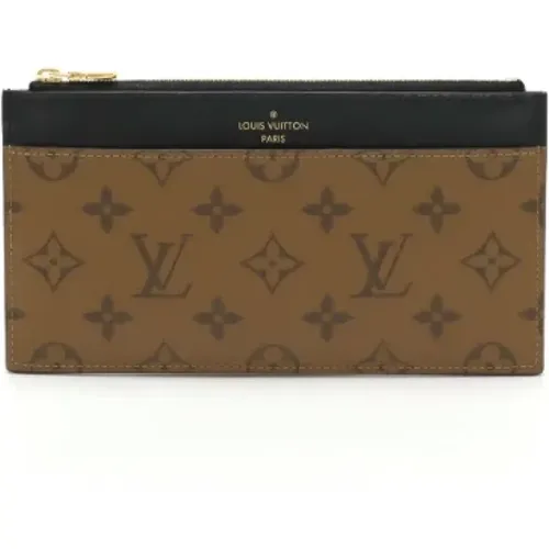 Pre-owned Canvas wallets , female, Sizes: ONE SIZE - Louis Vuitton Vintage - Modalova