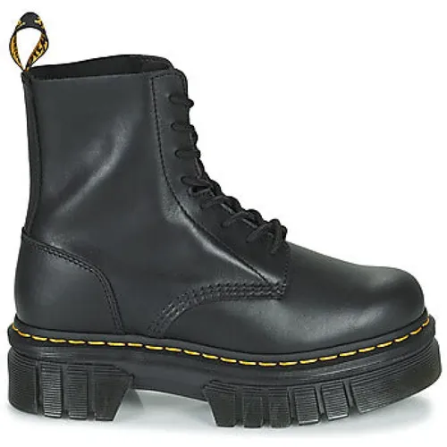 Audrick 8 Nappa Schwarze Stiefeletten , Damen, Größe: 41 EU - Dr. Martens - Modalova