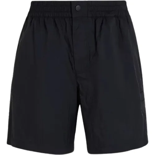 Nylon Fleece Bermuda Shorts - Calvin Klein Jeans - Modalova
