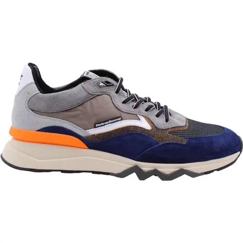 Casual Sneaker Egem , male, Sizes: 8 UK, 11 UK, 8 1/2 UK, 9 UK, 7 1/2 UK, 10 UK - Floris van Bommel - Modalova