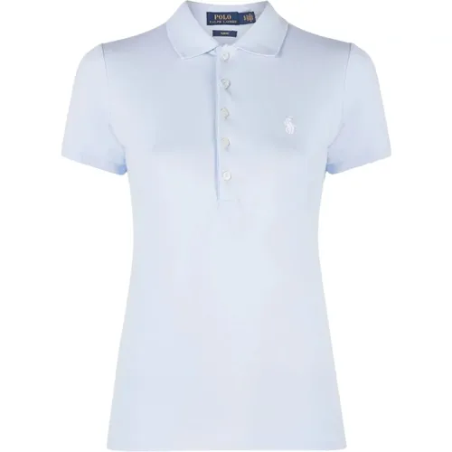 Blaue T-Shirts & Polos für Frauen , Damen, Größe: XS - Ralph Lauren - Modalova