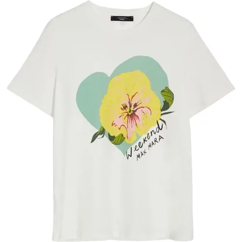 T-Shirts , female, Sizes: XL, L, S, 2XL - Max Mara - Modalova