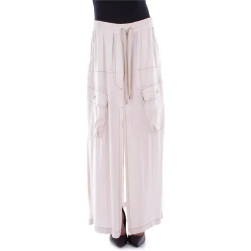 Skirt with Pockets , female, Sizes: XS, S, M - pinko - Modalova