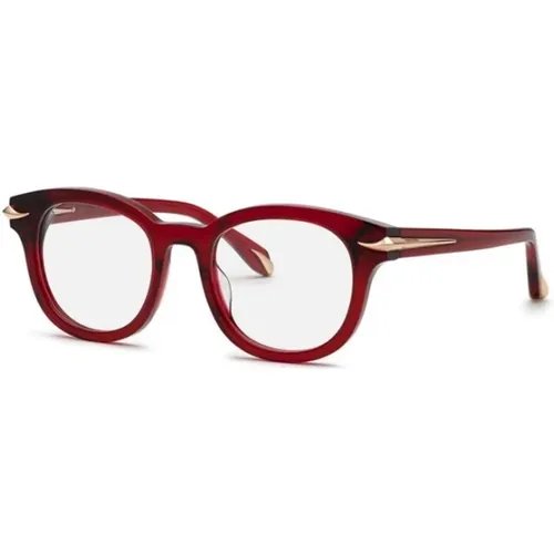 Stylish Vrc044M Sunglasses Bordeaux , unisex, Sizes: 49 MM - Roberto Cavalli - Modalova