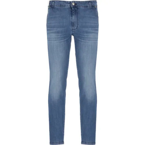Denim Jeans with Belt Loops , male, Sizes: W34 - Entre amis - Modalova