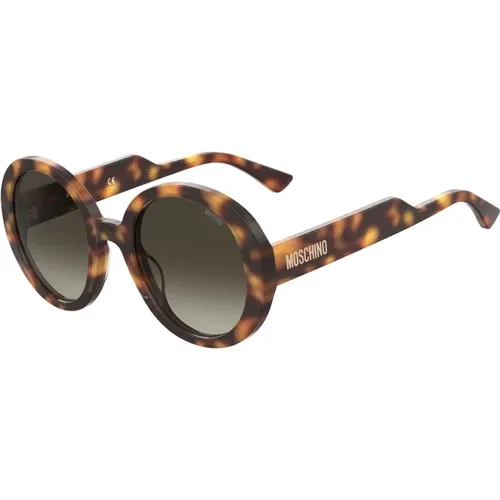 Stylische Sonnenbrille Mos125/S , Damen, Größe: 52 MM - Moschino - Modalova