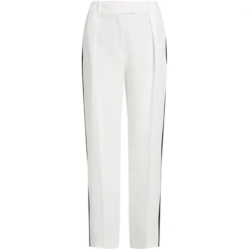 Contrast Panel Tailored Trousers , female, Sizes: S, XS - Karl Lagerfeld - Modalova