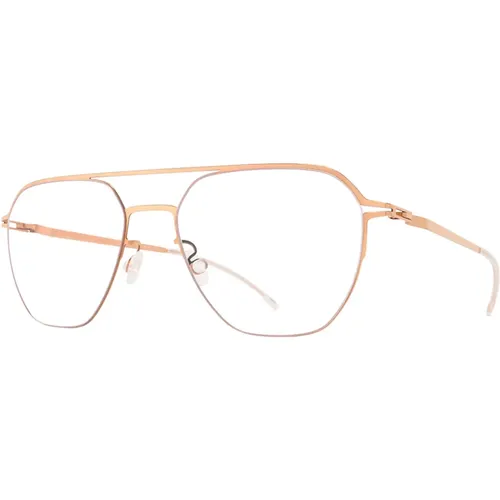 Champagne Gold Eyewear Frames Imba , female, Sizes: 53 MM - Mykita - Modalova