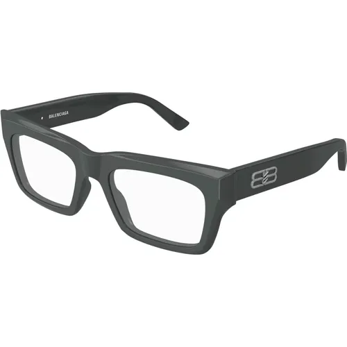 Grey Eyewear Frames , unisex, Größe: 52 MM - Balenciaga - Modalova