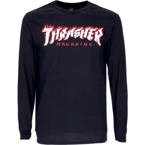 Langärmliges T-Shirt , Herren, Größe: L - Thrasher - Modalova