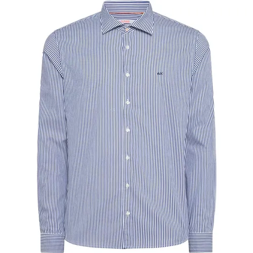 Classic Stripe Shirt , male, Sizes: L, M, XL - Sun68 - Modalova