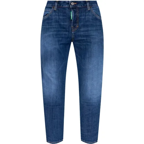 Cool Girl Cropped Jeans , Damen, Größe: XS - Dsquared2 - Modalova